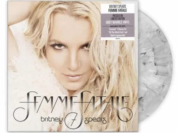 Britney Spears-Femme Fatale (Light Grey Marbled Vinyl)