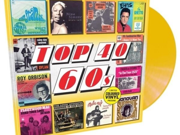 V/A – Top 40 - 60s (Yellow Vinyl)