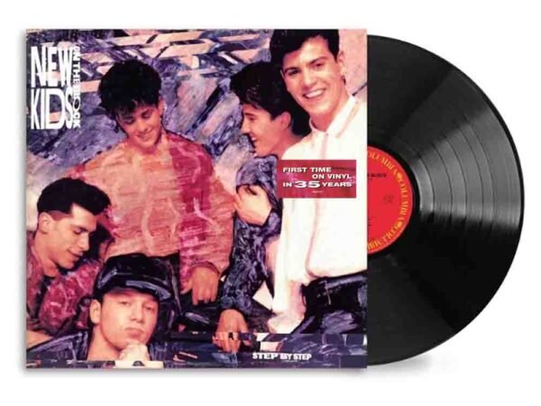 New Kids On The Block-Step By Step (Black Vinyl)