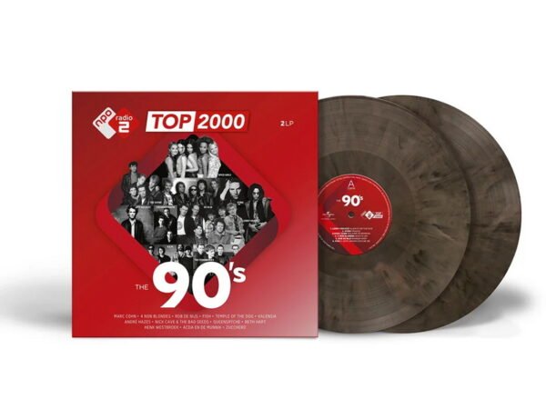 V/A -Top 2000 The 90's (Pink & Black Vinyl)