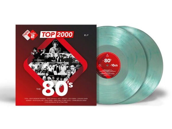 V/A -Top 2000 The 80's (Coke Bottle Clear Vinyl)