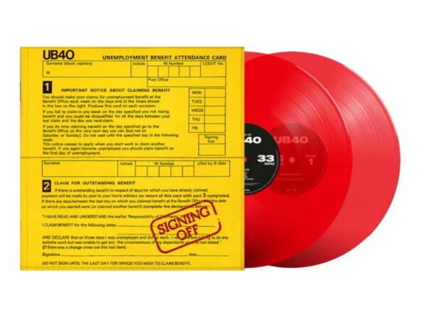 UB40-Signing Off (Red Vinyl)