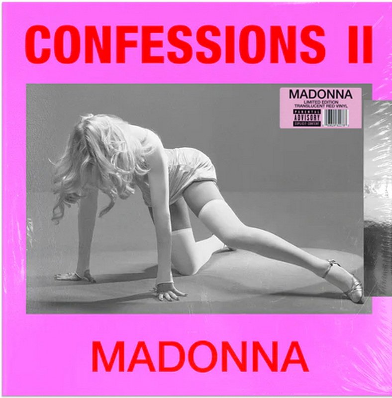 Madonna Confessions II 0093624822783 Red vinyl_resize