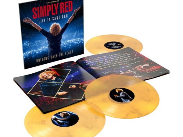 Simply Red - Holding Back the Years: Live in Santiago (Clear,Yellow & black Marbled Vinyl)