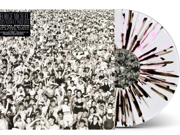 George Michael- Listen Without Prejudice (Pink / Black Splatter Vinyl)